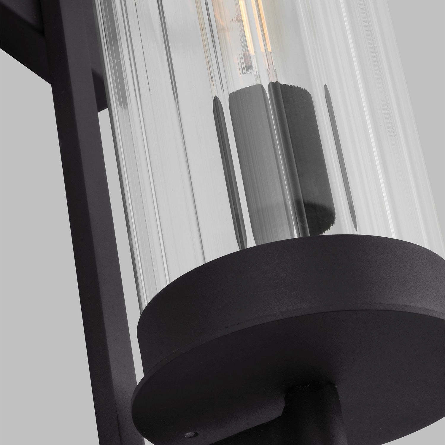 Alcona XL Outdoor Wall Lantern Black