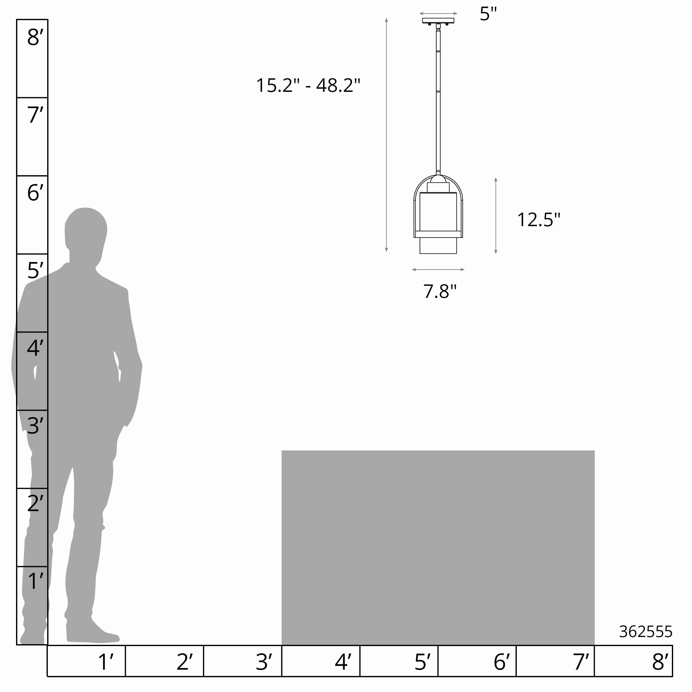 Alcove Outdoor PendantWeatherproof outdoor lighting