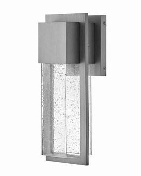 Alex LED Wall Lantern Antique Brushed AluminumOutdoor wall sconces with motion sensor