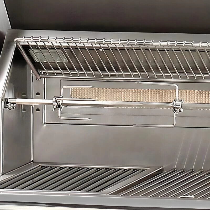 Alfresco ALXE 30-Inch Built-In Gas Grill with Rotisserie