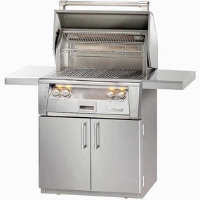 Alfresco ALXE 30-Inch Freestanding Gas Grill with Rotisserie compact BBQ grill for small spaces
