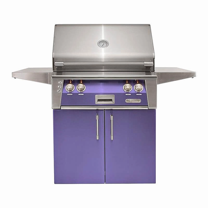 Alfresco ALXE 30-Inch Freestanding Gas Grill with Rotisserie
