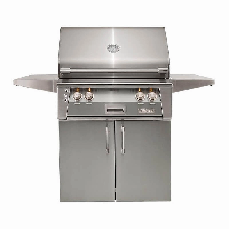 Alfresco ALXE 30-Inch Freestanding Gas Grill with Rotisserie