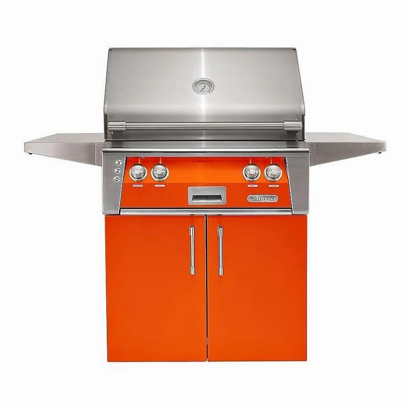 Alfresco ALXE 30-Inch Freestanding Gas Grill with Rotisserie