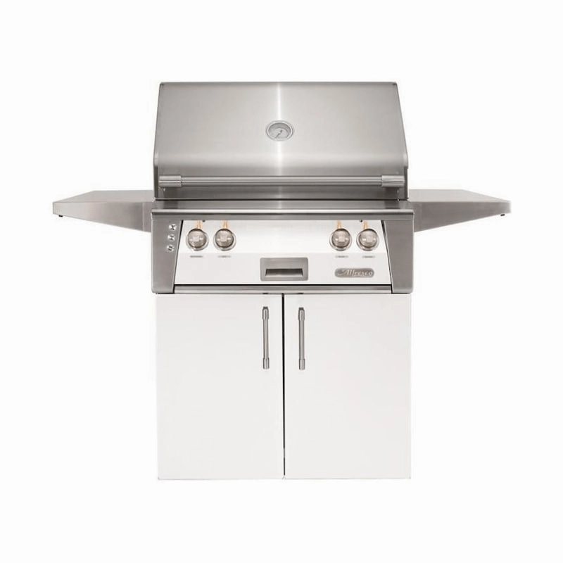 Alfresco ALXE 30-Inch Freestanding Gas Grill with Sear Zone and Rotisserie