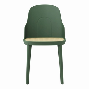 Allez Dining Chair w/ Wicker Seatoutdoor patio dining furniture set