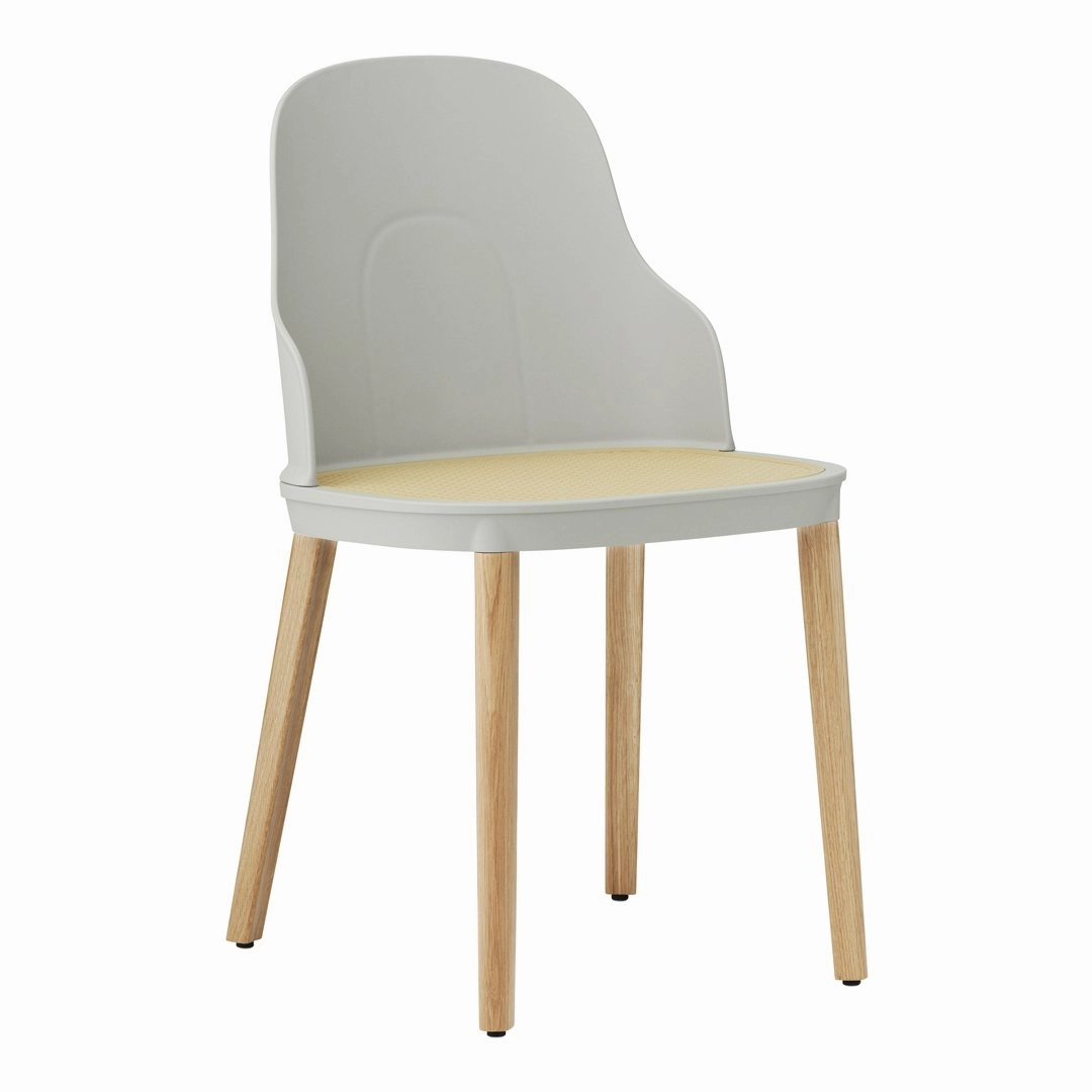 Allez Dining Chair w/ Wicker Seat