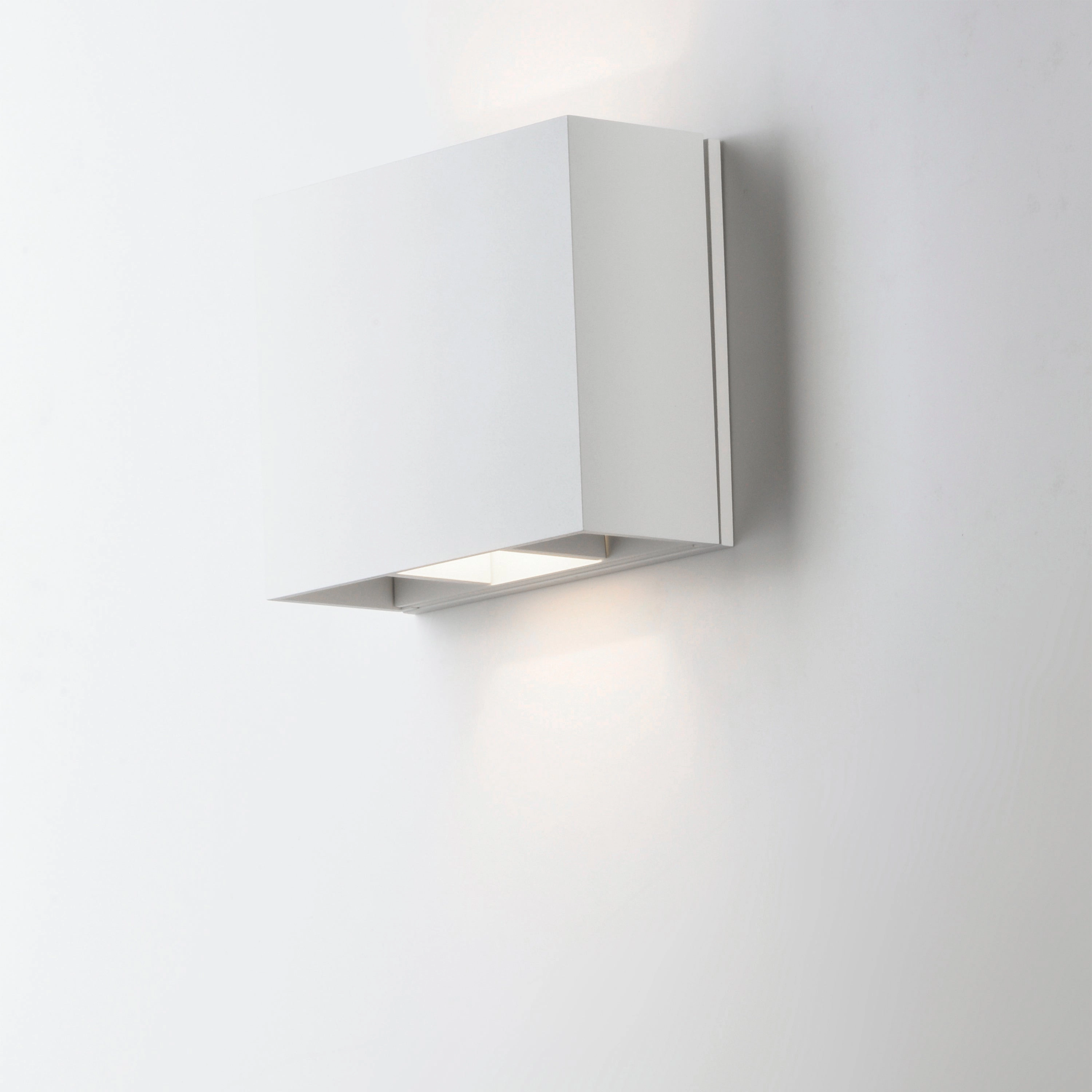 Alumilux Cube LED Wall Sconce White