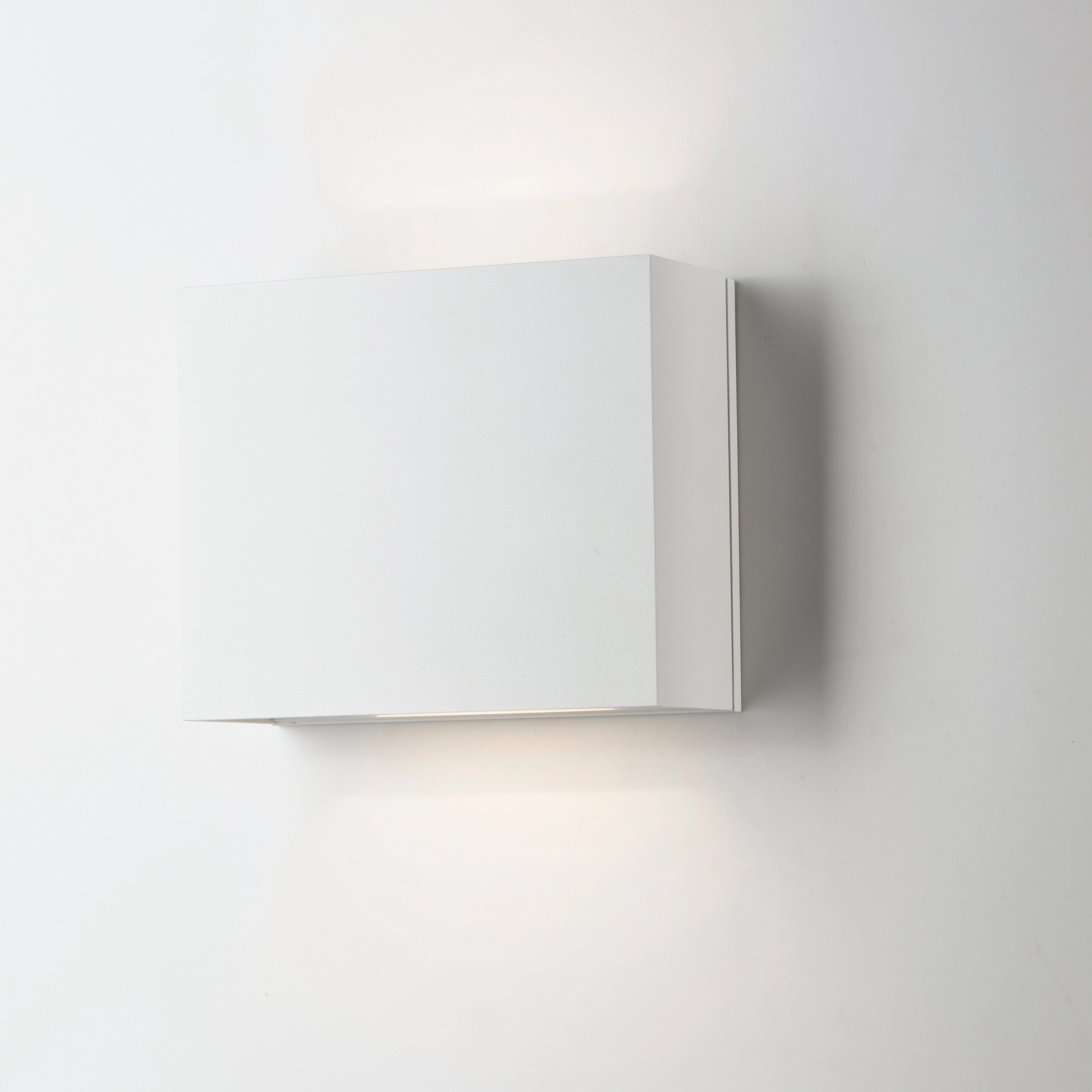 Alumilux Cube LED Wall Sconce White