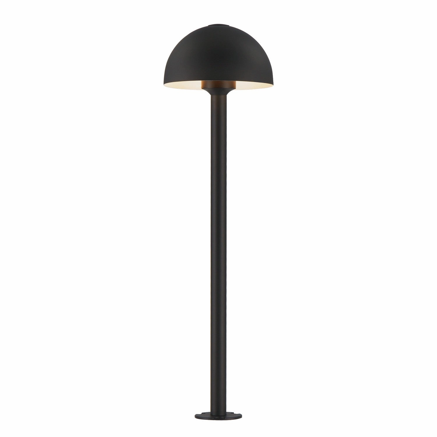 Alumilux Landscape LED Dome Light BlackDecorative outdoor post lights