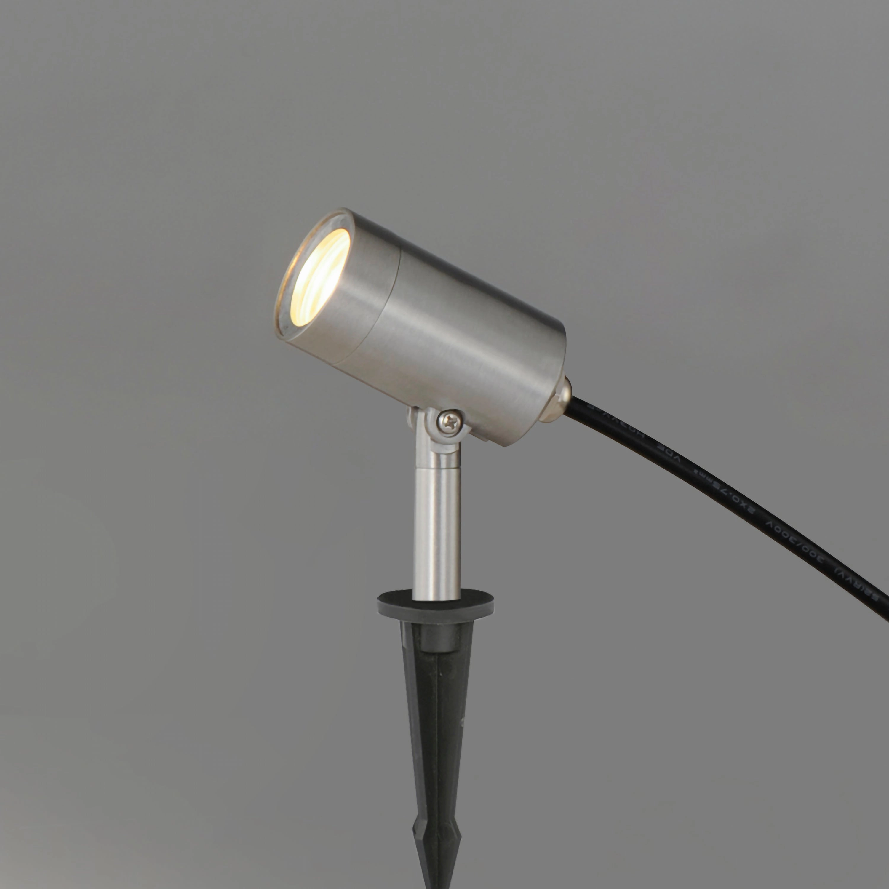 Alumilux Landscape LED Landscape Spot Light Satin Aluminum