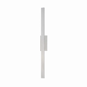 Alumilux Line 5CCT LED Outdoor Wall Sconce Satin AluminumOutdoor wall sconces with motion sensor