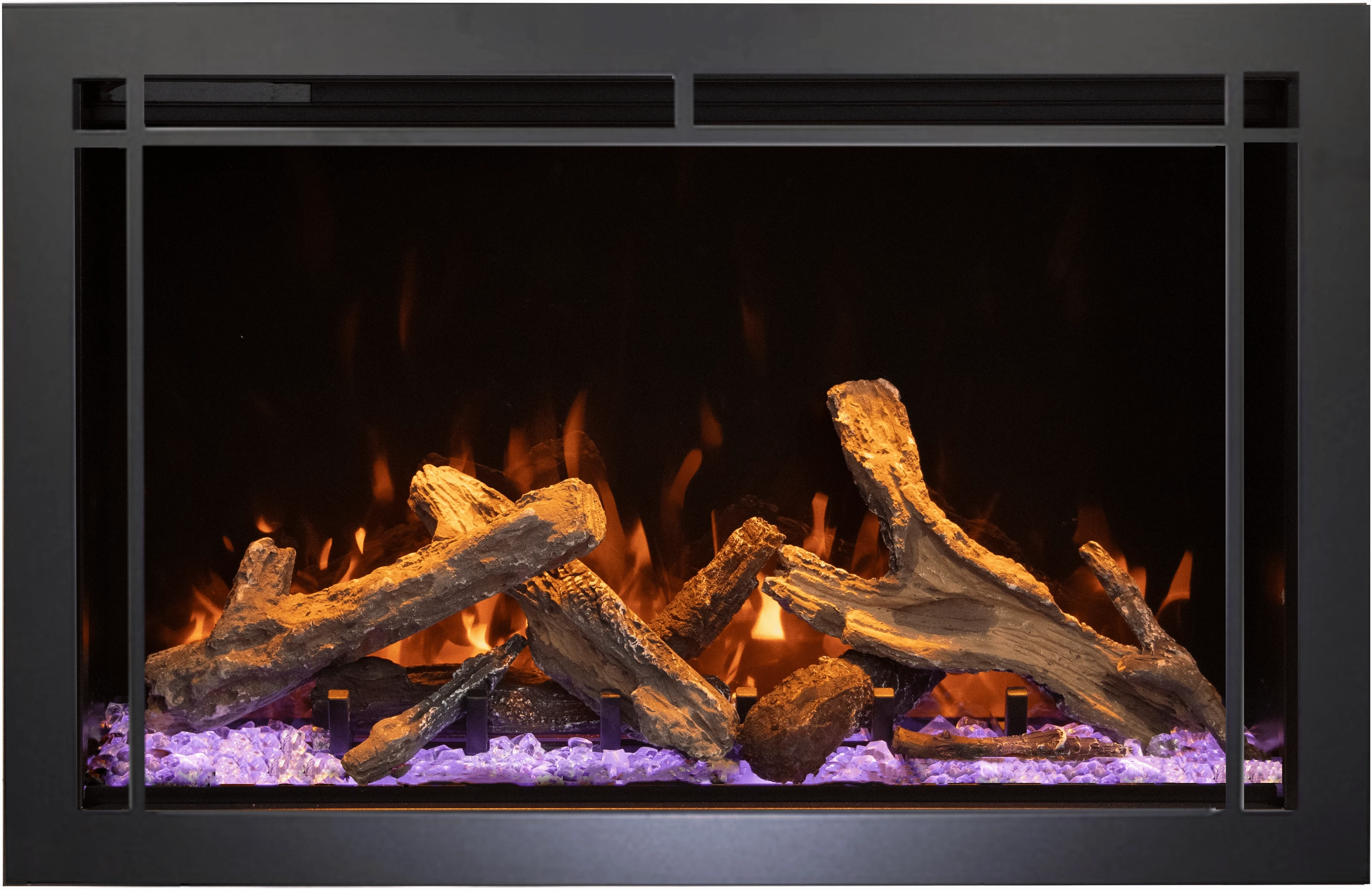Amantii 30" Lumina Traditional Series Electric Fireplace TRD-30-LUMINA