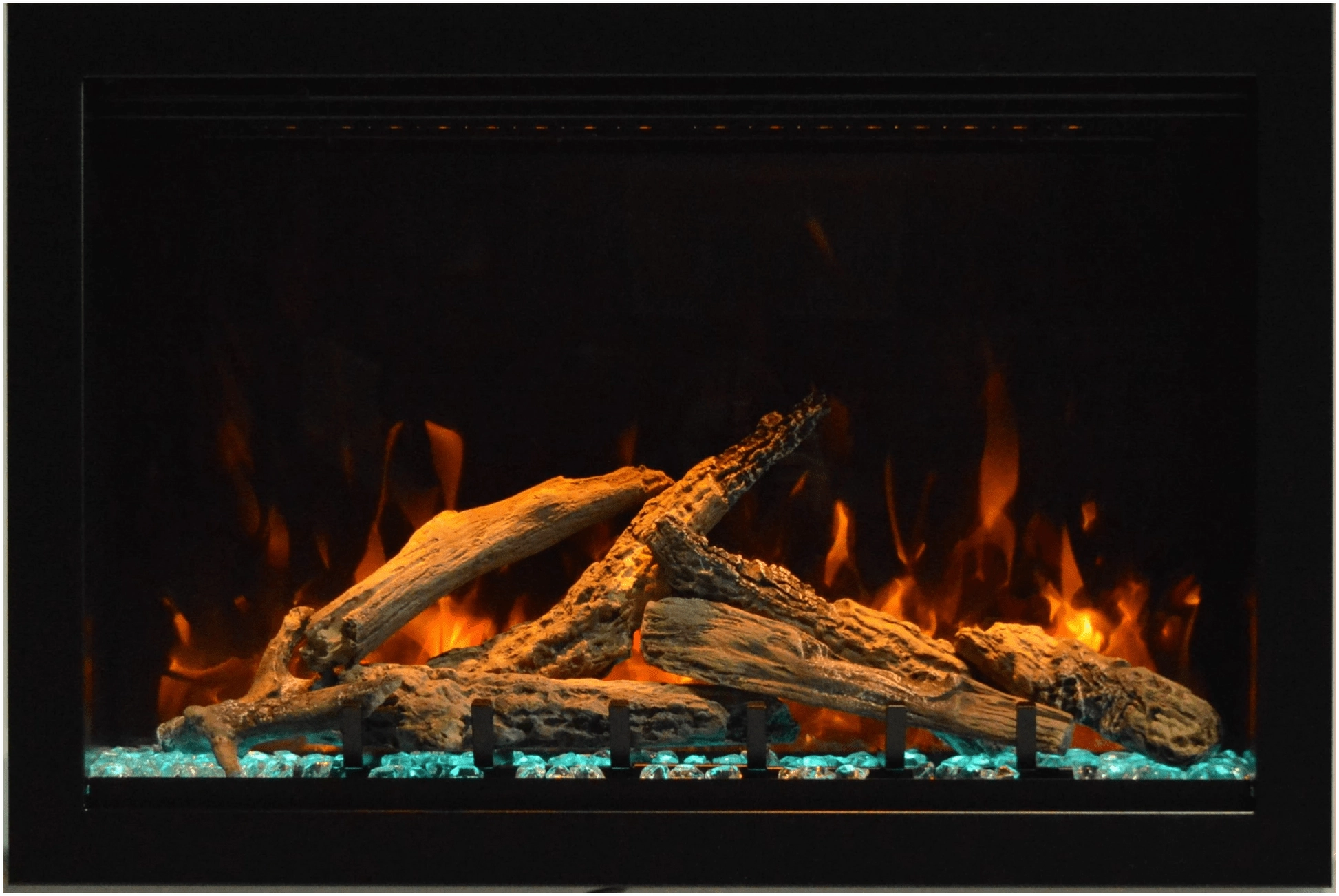 Amantii 33-inch Traditional Lumina Indoor/Outdoor Smart Electric Fireplace TRD-33-LUMINA