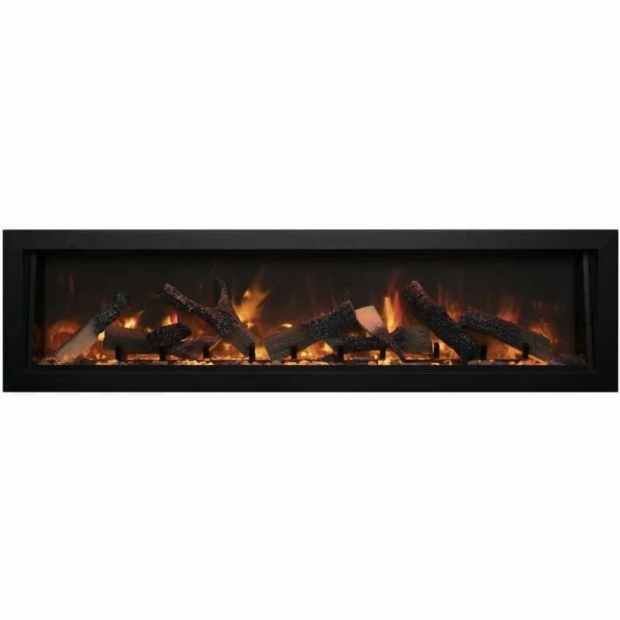Amantii 40" Panorama BI Deep Smart Electric Fireplace BI-40-DEEP-ODLUMINA