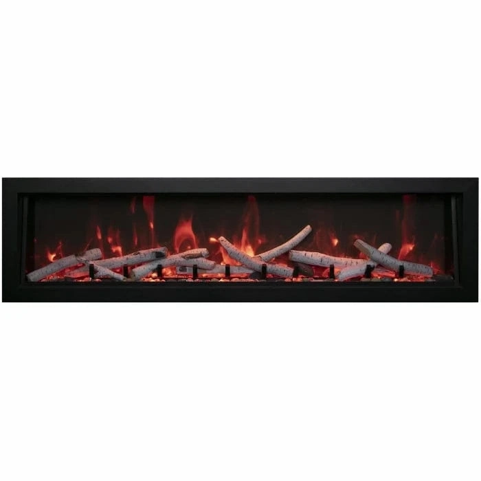 Amantii 40" Panorama BI Deep Smart Electric Fireplace BI-40-DEEP-ODLUMINA