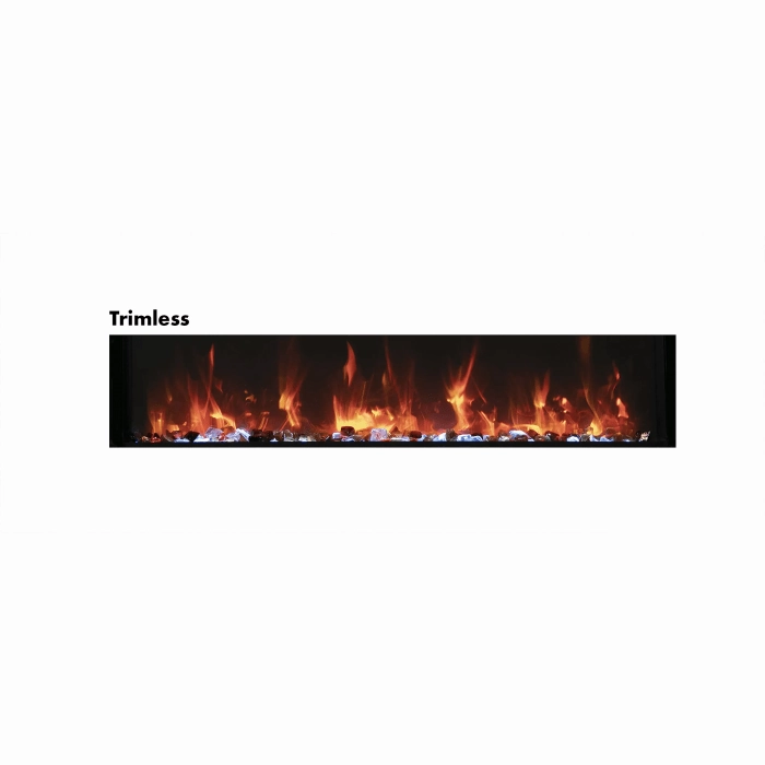 Amantii 40" Panorama BI Slim Lumina Smart Electric Fireplace