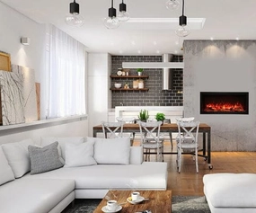 Amantii 42-inch Symmetry Lumina Electric Fireplace SYM-42-LUMINAstone-look outdoor patio fireplace