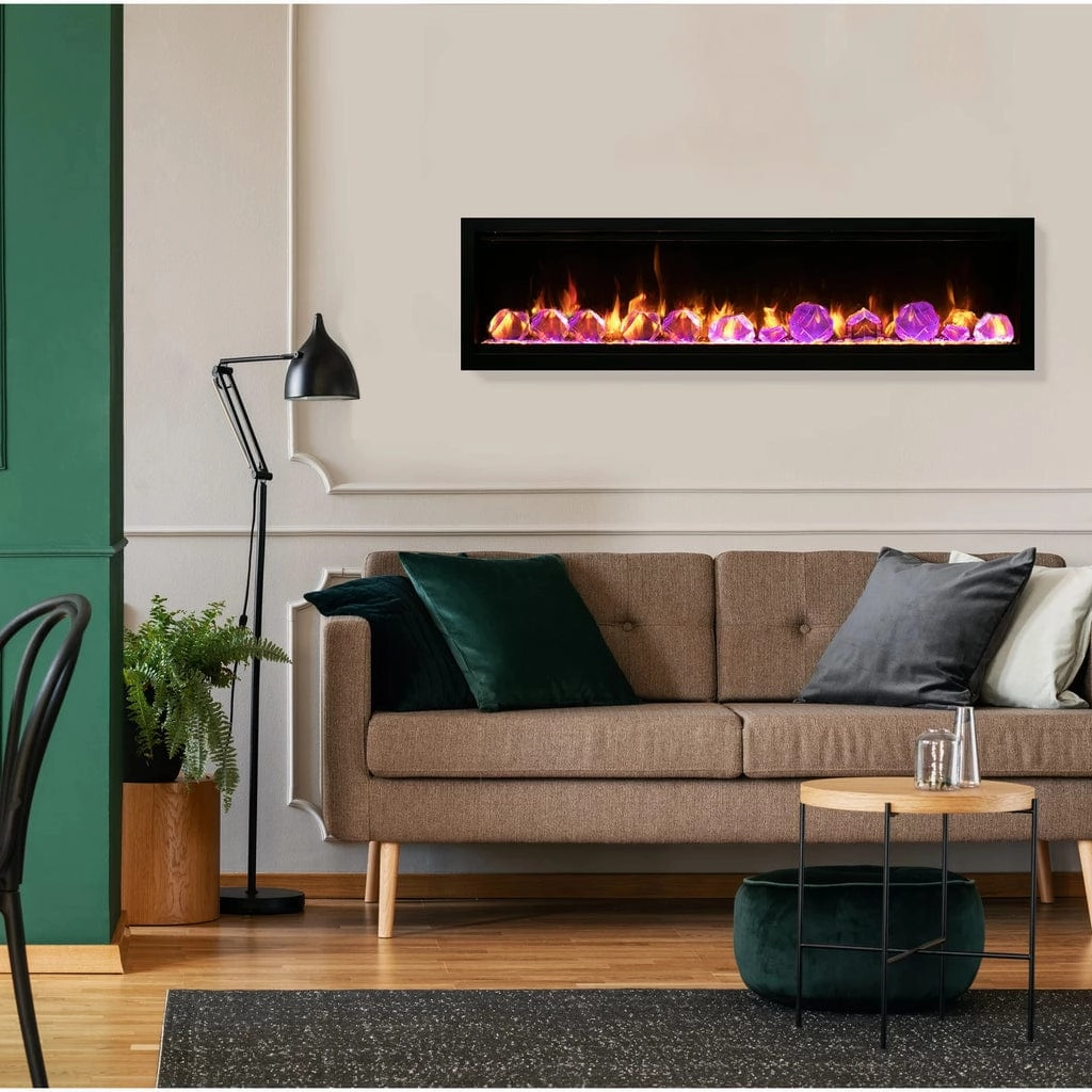 Amantii 60-inch Symmetry Lumina Electric Fireplace SYM-60-LUMINAstone-look outdoor patio fireplace