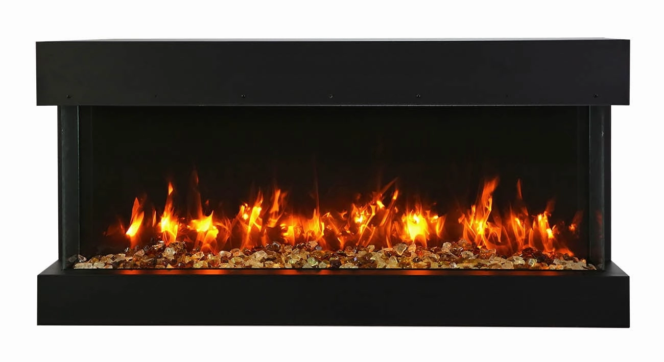 Amantii 72" True View Slim Smart Electric Fireplace 72-TRV-SLIM-LUMINA