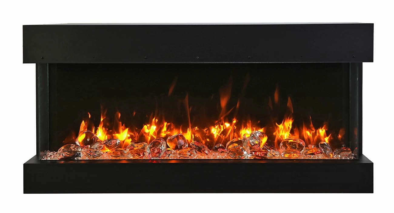 Amantii 72" True View Slim Smart Electric Fireplace 72-TRV-SLIM-LUMINA
