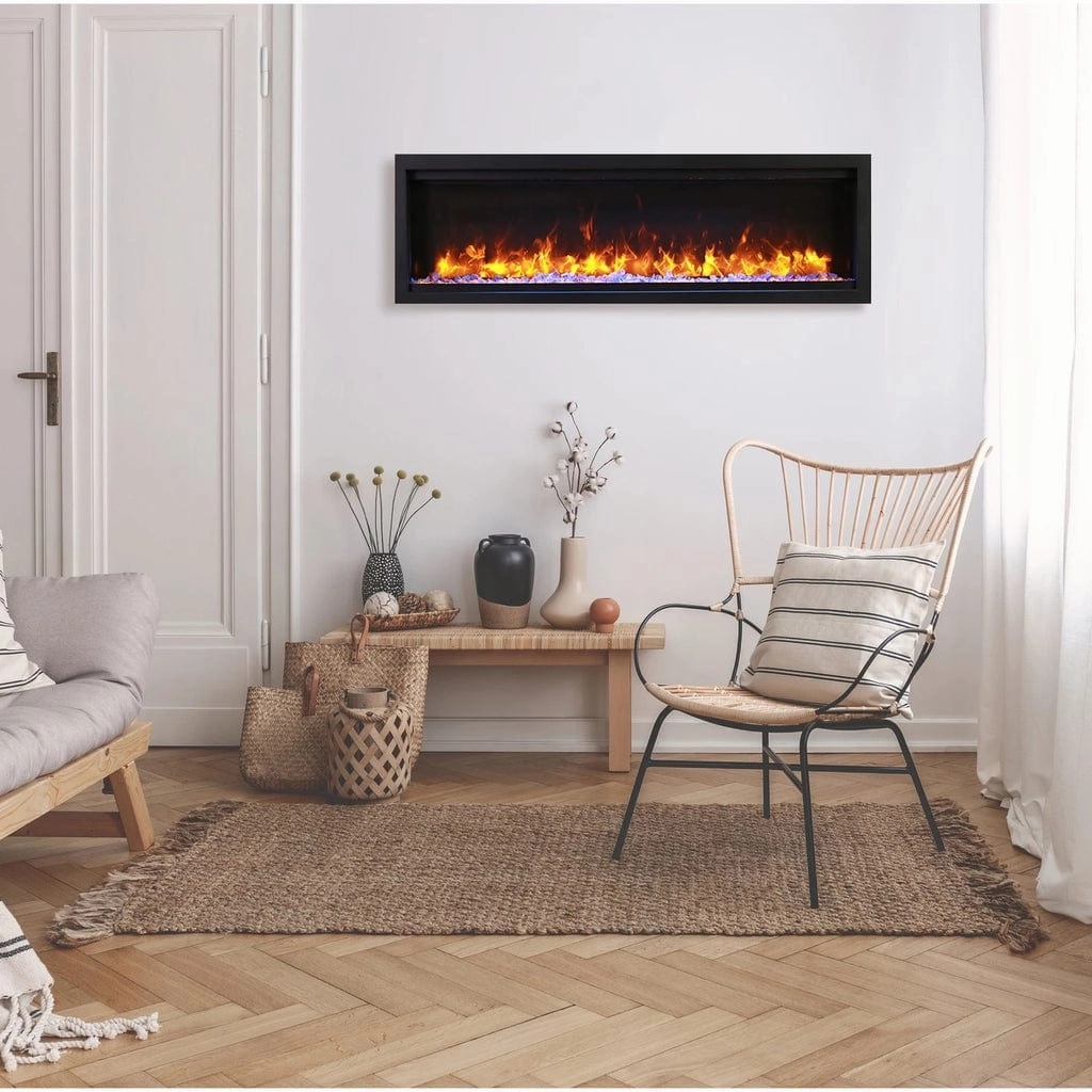 Amantii 74-inch Symmetry Lumina Electric Fireplace SYM-74-LUMINA