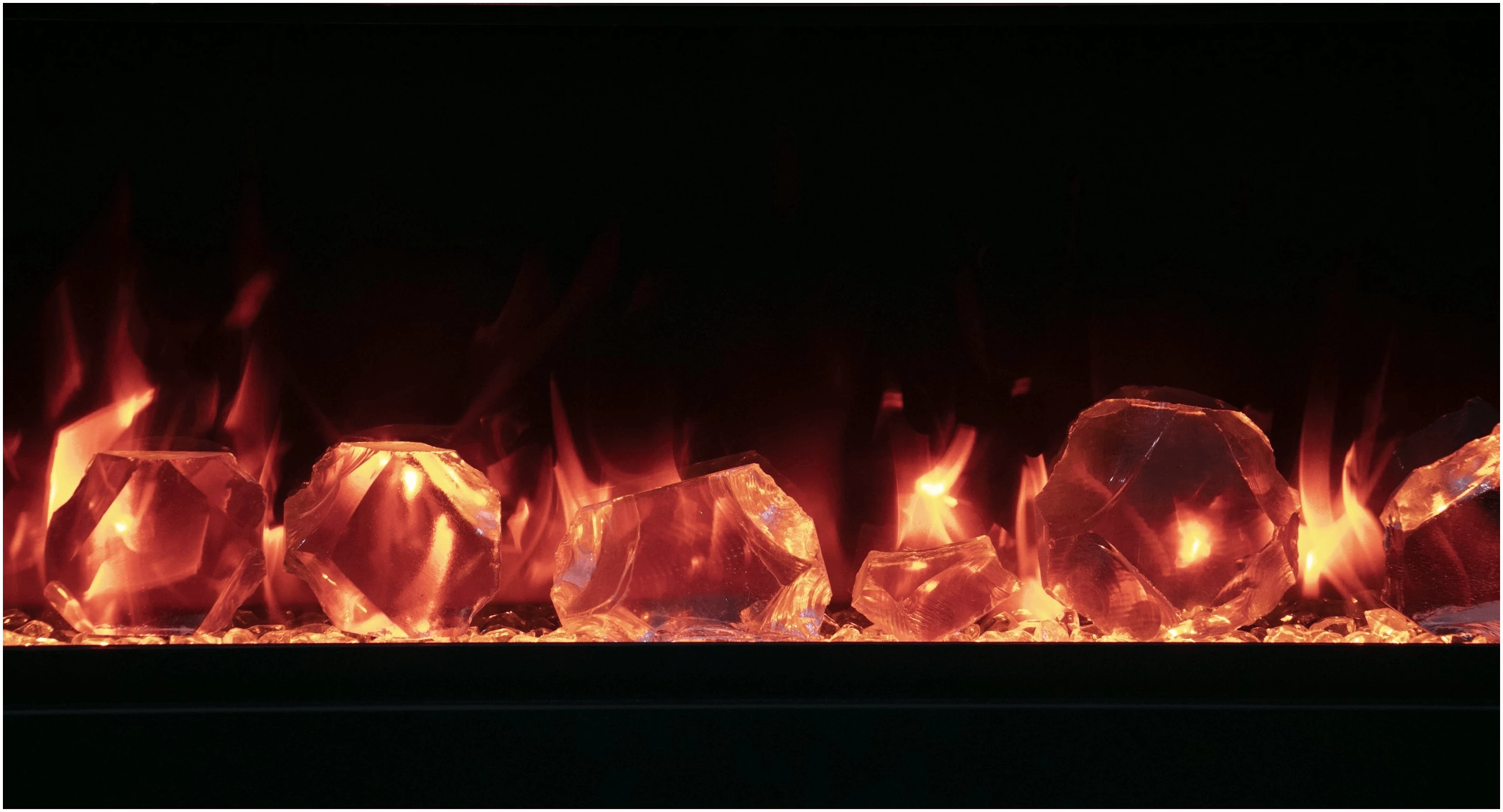 Amantii 74-inch Symmetry Lumina Electric Fireplace SYM-74-LUMINA