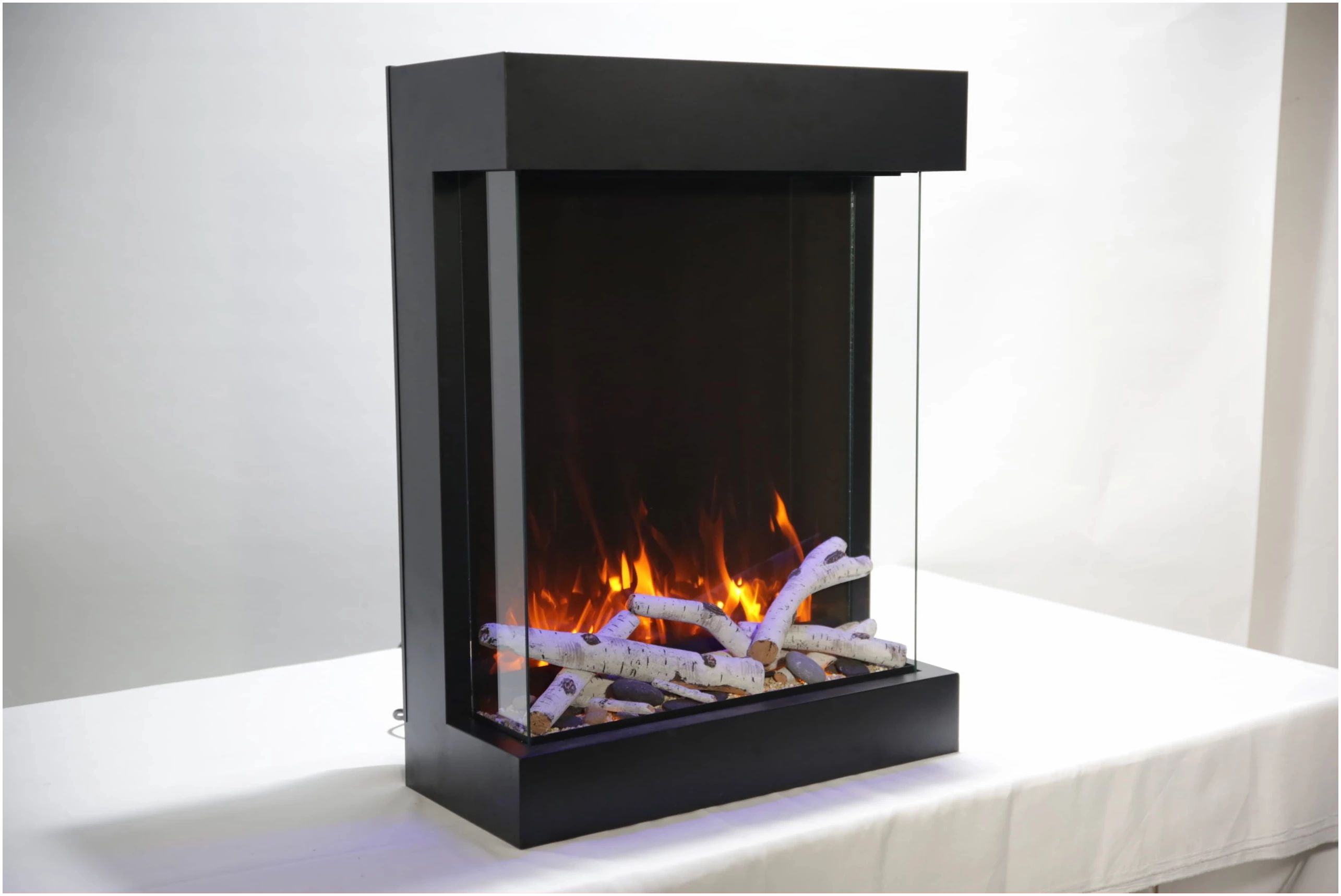Amantii Lumina Smart Cube Electric Fireplace CUBE-2025WM-LUMINA