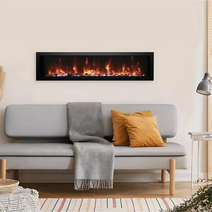 Amantii Non Smart Symmetry Series Xtra Slim Electric Fireplace WM-45-XS