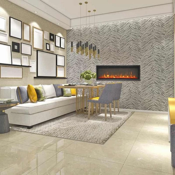 Amantii Non Smart Symmetry Series Xtra Slim Electric Fireplace WM-45-XS