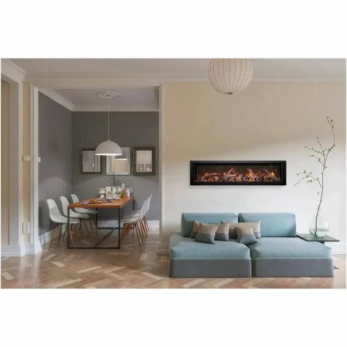 Amantii Panorama BI Deep 88" Smart Electric Fireplace BI-88-DEEP-OD