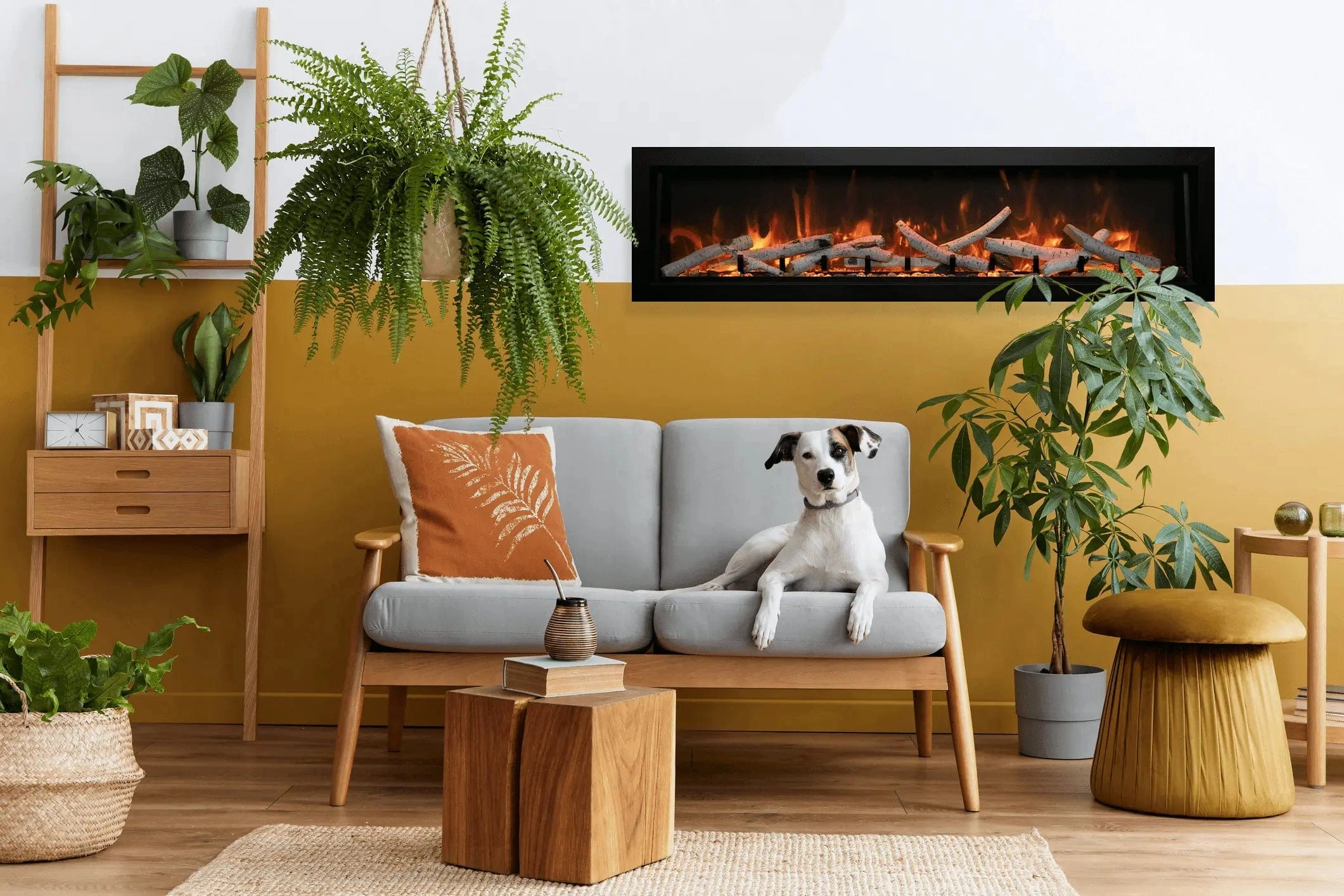 Amantii Panorama BI Deep XT 40" Smart Electric Fireplace BI-40-DEEP-XT