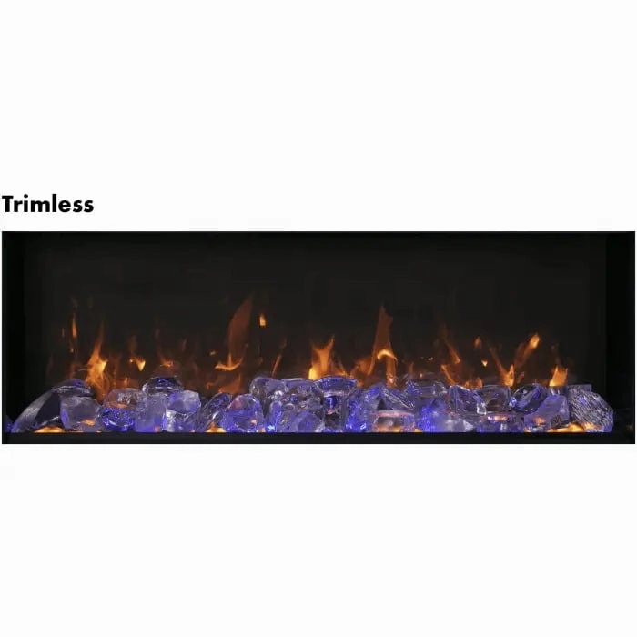 Amantii Panorama BI Extra Slim 30" Smart Electric Fireplace BI-30-XTRASLIM