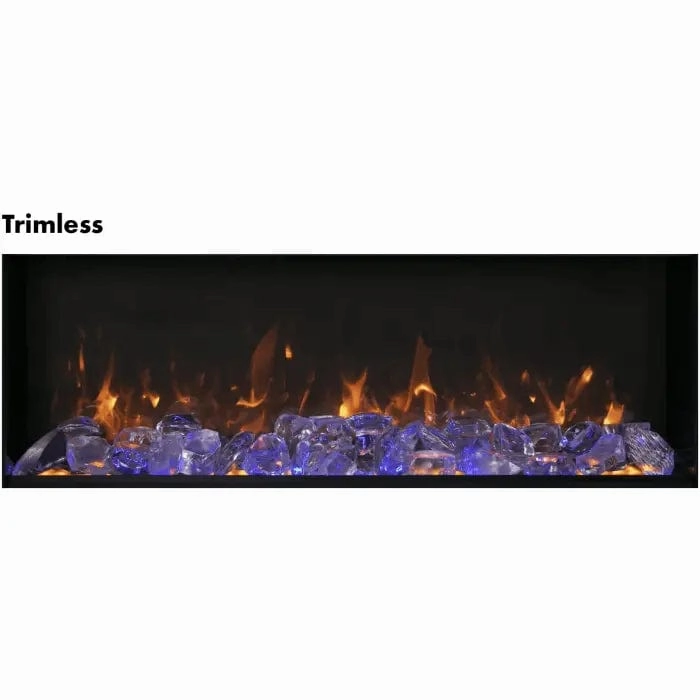 Amantii Panorama BI Extra Slim 40" Smart Electric Fireplace BI-40-XTRASLIM