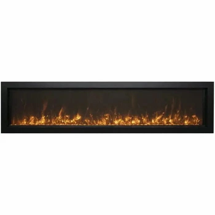 Amantii Panorama BI Slim 72" Smart Electric Fireplace BI-72-SLIM-OD