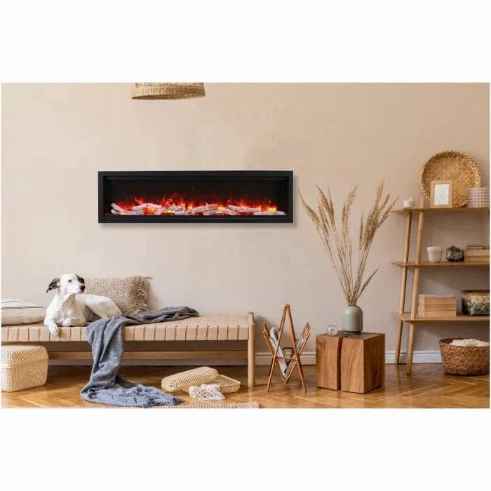 Amantii Symmetry Bespoke 74 Electric Fireplace SYM-74-BESPOKE