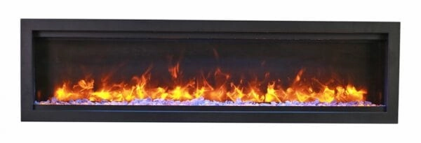 Amantii Symmetry Bespoke 88-inch Electric Fireplace SYM-88-BESPOKE