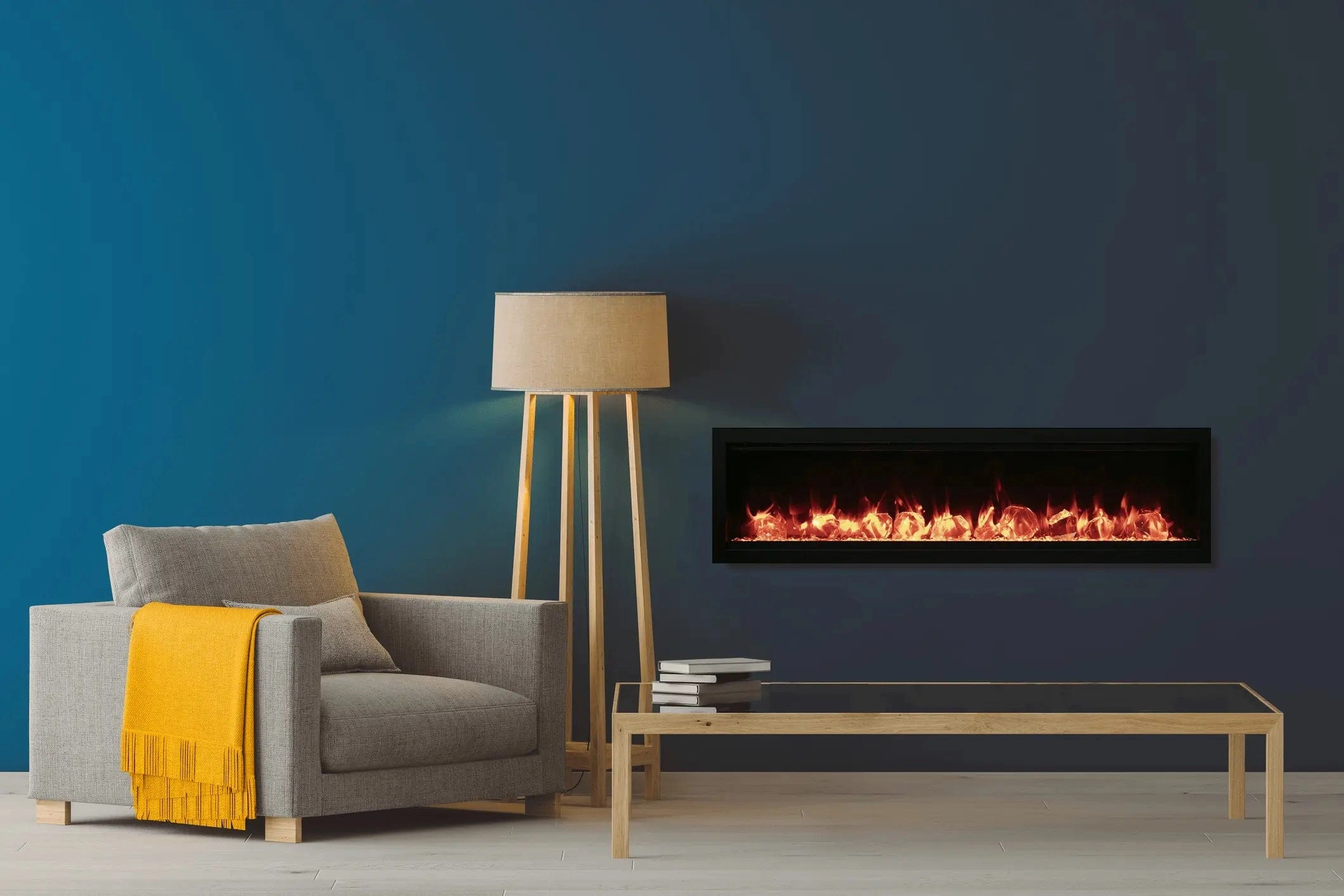 Amantii Symmetry Smart 50" Electric Fireplace SYM-50