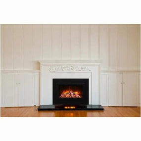 Amantii Traditional 30" Electric Fireplace TRD-30stone-look outdoor patio fireplace