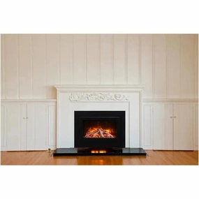 Amantii Traditional 38" Electric Fireplace TRD-38stone-look outdoor patio fireplace