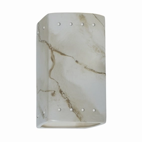Ambiance LED Lantern Carrara MarbleOutdoor wall sconces with motion sensor