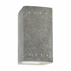 Ambiance LED Lantern Mocha TravertineOutdoor wall sconces with motion sensor