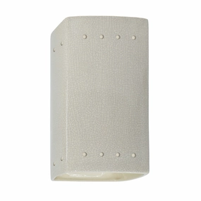 Ambiance LED Lantern White CrackleOutdoor wall sconces with motion sensor
