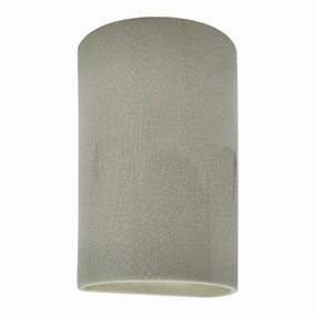 Ambiance LED Wall Sconce Celadon Green CrackleOutdoor wall sconces with motion sensor