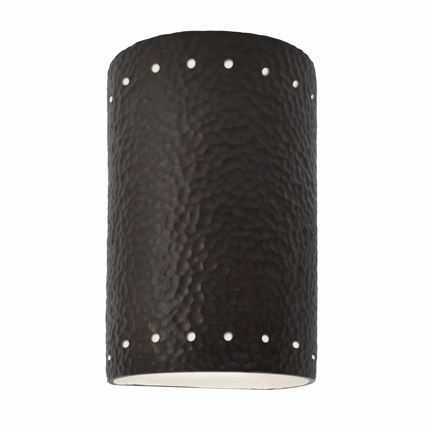 Ambiance LED Wall Sconce Hammered IronOutdoor wall sconces with motion sensor