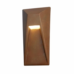 Ambiance LED Wall Sconce Rust PatinaOutdoor wall sconces with motion sensor