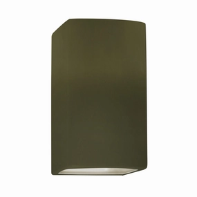 Ambiance One Light Outdoor Wall Sconce Matte GreenOutdoor wall sconces with motion sensor