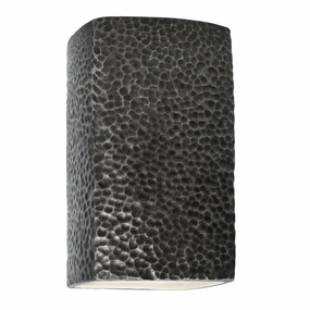 Ambiance Wall Sconce Hammered PewterOutdoor wall sconces with motion sensor