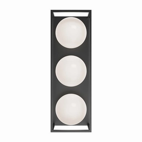 Amelia 3-Light 19" Exterior WallWeatherproof outdoor lighting