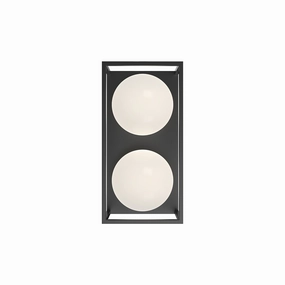Amelia Two Light Outdoor Wall Lantern BlackOutdoor wall sconces with motion sensor